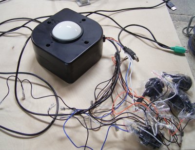 Trackball used as 3-button mouse