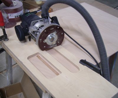 ventilation slots cut into the backboard