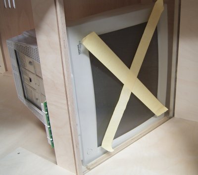 size of monitor and cabinet