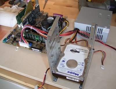 Installation of the hardware